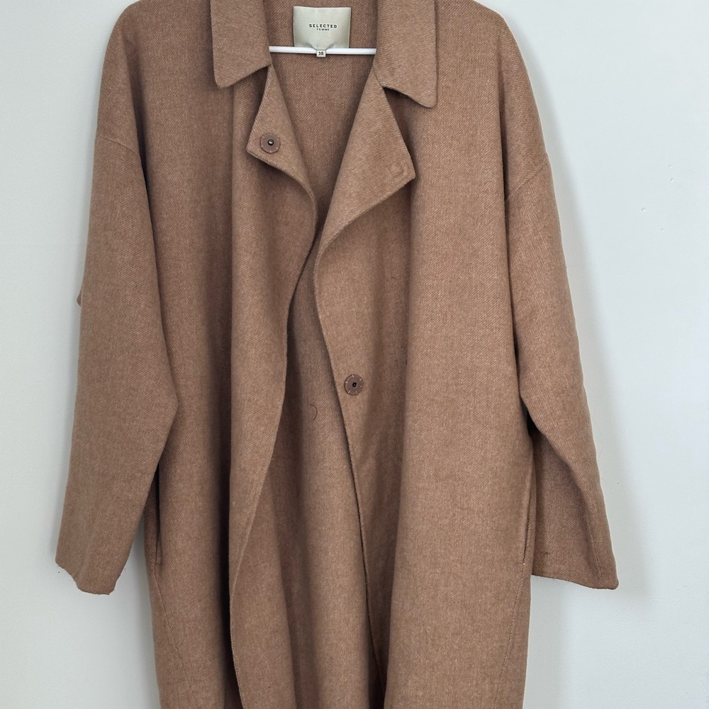 Oversized Tan Coat
